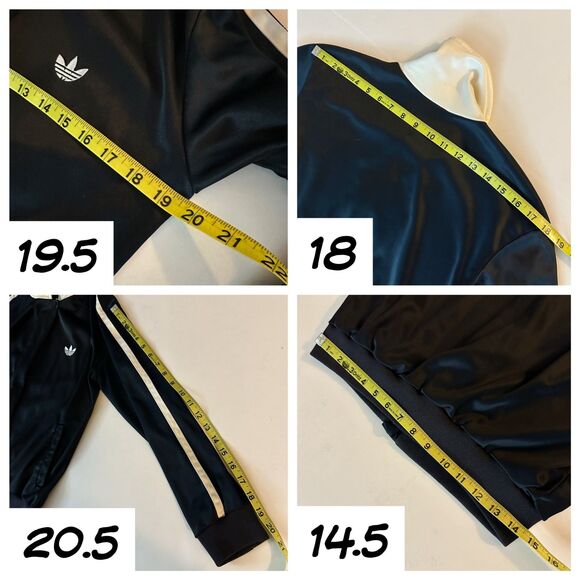 Rare Vintage 70s Adidas Trefoil ATP Arnel Track Jacket Made in USA - Picture 14 of 17